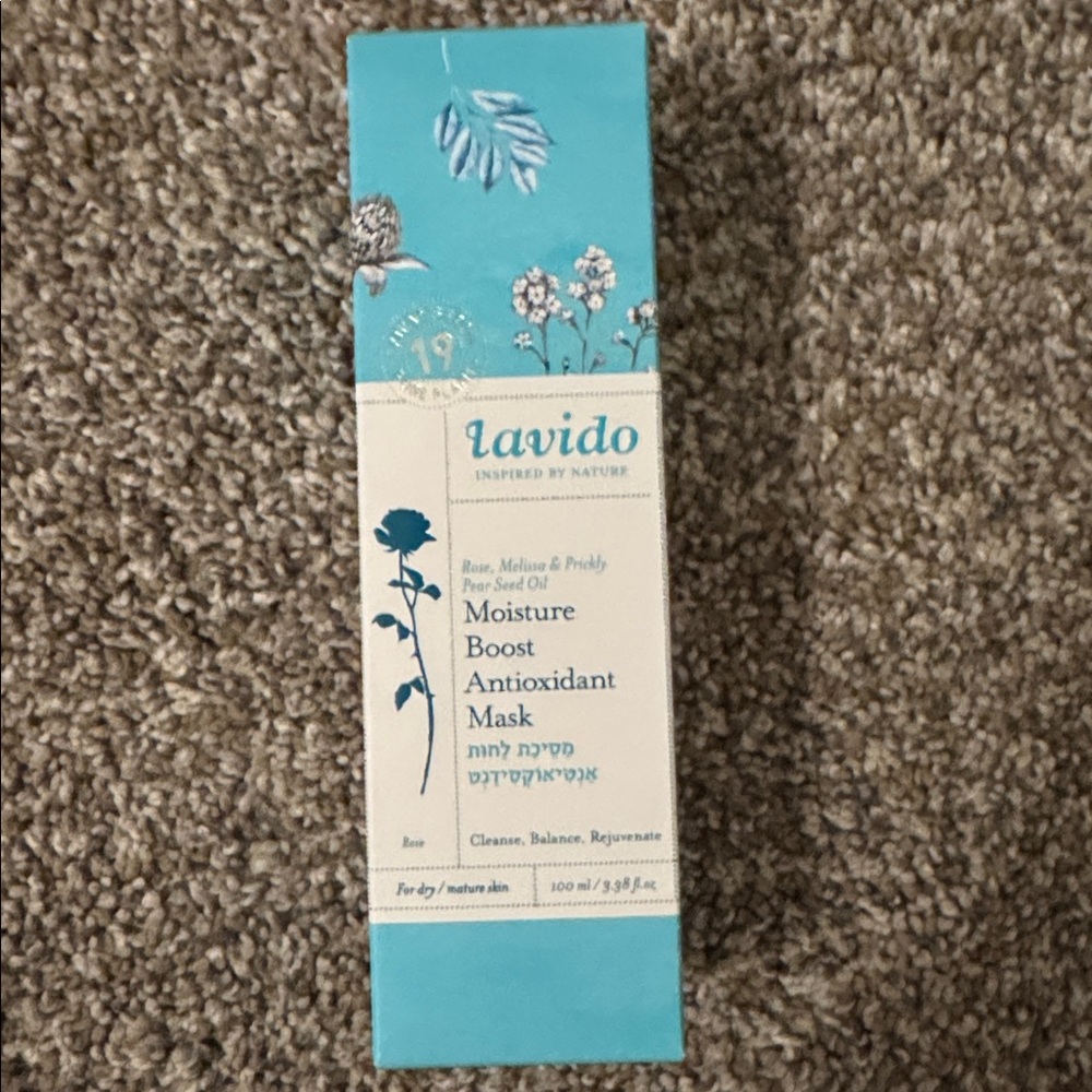 NWT Lavido MOISTURE BOOST ANTIOXIDANT MASK - 100ml - Picture 3 of 3